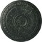 Ekena Millwork Caputo Ceiling Medallion (Fits Canopies up to 6"), 24 1/4"OD x 1 1/2"P, Painted Turtle Crackle CM24CAPTC - alternate 1